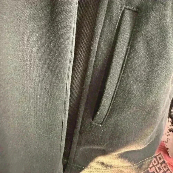 Olive Green Plus Size XXL Double-Breasted Button Up Blazer - Picture 10 of 11